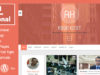 AH Personal - Kreativer Lebenslauf & Blog Template