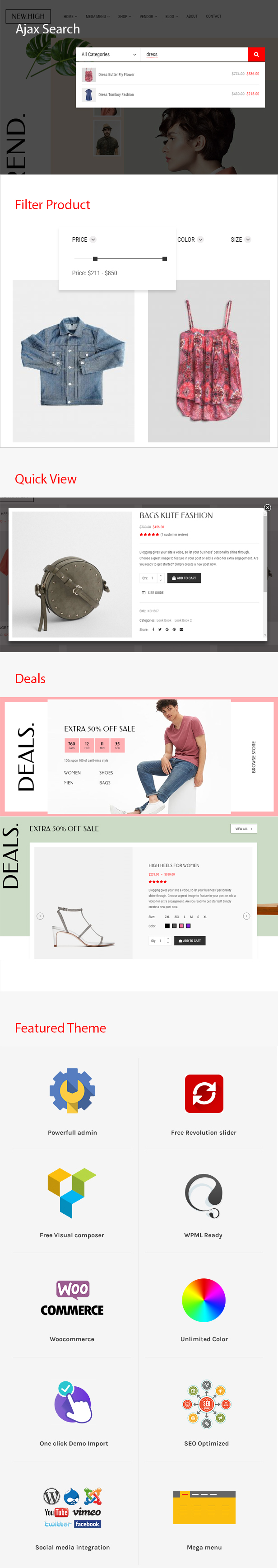 Neues High Fashion WooCommerce WordPress Theme - 3