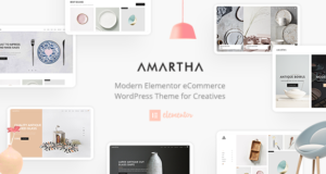 Amartha – Modern Elementor WooCommerce Vorlage