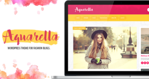 Aquarella – Lifestyle-Thema für digitale Influencer, Blogger und Reisende