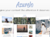 Azurelo, ein Responsive Blog Layout