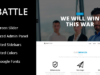 Battle - Responsives WordPress-Template für mehrere Zwecke