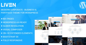 Belebt – Modernes Corporate – Business & Portfolio Template für WordPress