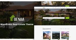Benaa – Immobilien WordPress Template