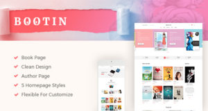 Bootin – Buchhandlung WooCommerce WordPress Template