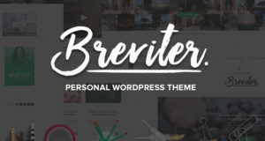 Breviter Pro – handgefertigtes Blog-WordPress-Template