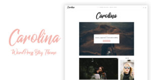 Carolina – Einfaches WordPress Blog Layout