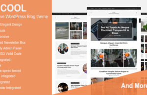 Cool – Responsives WordPress-Blog-Thema