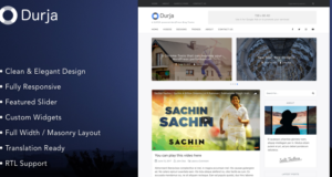Durja – Ein responsives WordPress Blog Template
