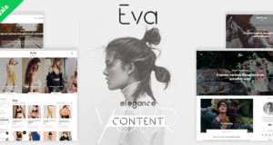 EVA – Elegantes WordPress-Template zum Erstellen von Geschichten