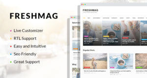 Freshmag – Clean WordPress Magazine Vorlage