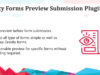 Gravity Forms Preview Submission Plugin