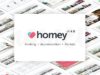 Homey - Buchung und Vermietung WordPress Layout