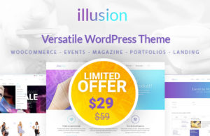 Illusion – Mehrzweck Corporate und Woocommerce Layout