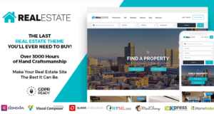 Immobilien 7 - Immobilien WordPress Vorlage