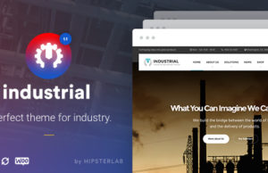 Industrie – Gewerbe, Industrie WordPress Template