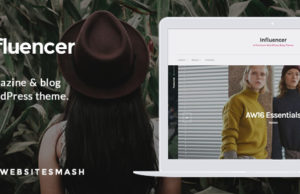 Influencer – Magazin & Blog WordPress Layout