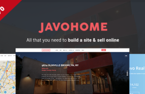 Javo Home – Immobilien WordPress Vorlage