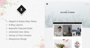 Kamion – Responsive WordPress Blog Template