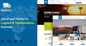 Logistik WordPress Template | FastEx