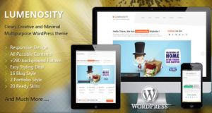 Lumenosity - Mehrzweck-WordPress-Template