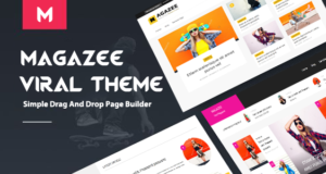 Magazee – Chic & Hot Responsive Magazin WordPress Template