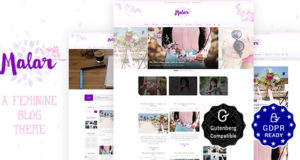 Malar | Feminines Blog-Thema