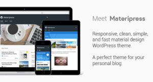 Materipress – Material Design WordPress Layout