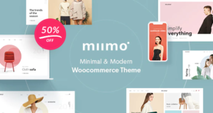 Miimo – Minimal Modern WooCommerce Vorlage
