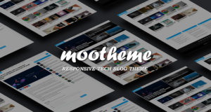 Mootheme – Tech Blog WordPress Vorlage