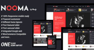 Nooma – Ein responsives WordPress Blog Template