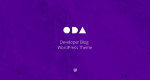 ODA - Entwickler Blog WordPress Vorlage
