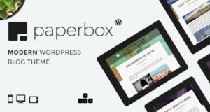 Paperbox – Modernes WordPress-Blog-Vorlage