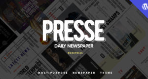 Presse – WordPress Magazine News Template