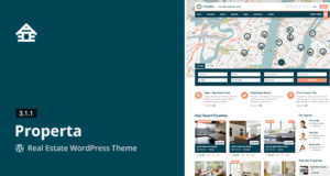 Properta – Immobilien WordPress Vorlage
