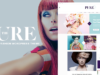 Pure - Mode und Lifestyle WordPress Layout zum Bloggen