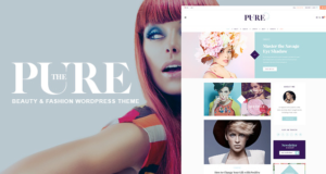 Pure – Mode und Lifestyle WordPress Layout zum Bloggen
