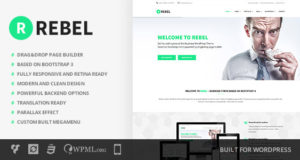 Rebel – WordPress Business Bootstrap Vorlage