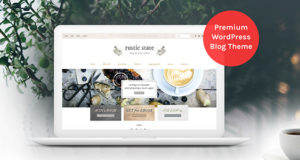 Rustikaler Zustand WordPress Layout