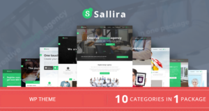 Sallira – Mehrzweck-Startup-WordPress-Template