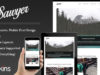 Sawyer - Sauberes und reaktionsschnelles WordPress-Blog-Template
