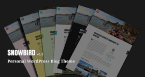 Snowbird – Persönliches WordPress Blog Layout