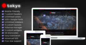 Tokio – Business WordPress Vorlage