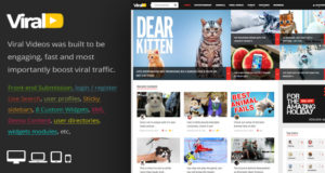 ViralVideo – Responsive Magazine WordPress Vorlage