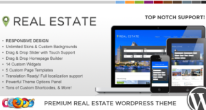 WP Pro Real Estate 4 Responsives WordPress-Template