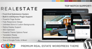 WP Pro Real Estate 6 Responsives WordPress-Layout