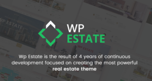 WpEstate Immobilien WordPress Layout