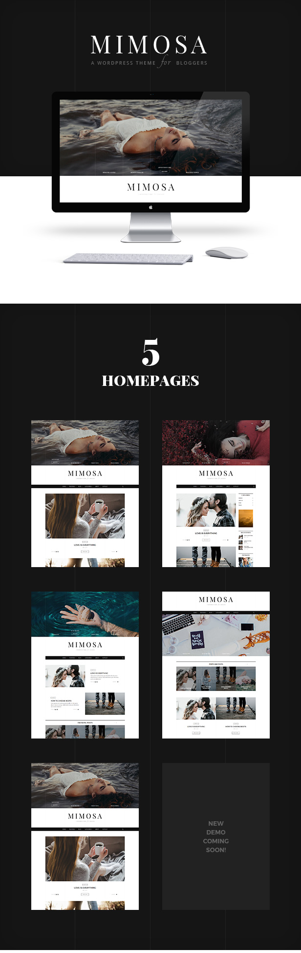 Mimosa | WordPress Theme für Blogger - 1