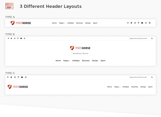 MiniHorse - Responsive Clean & Minimal WordPress Blog Theme - 3