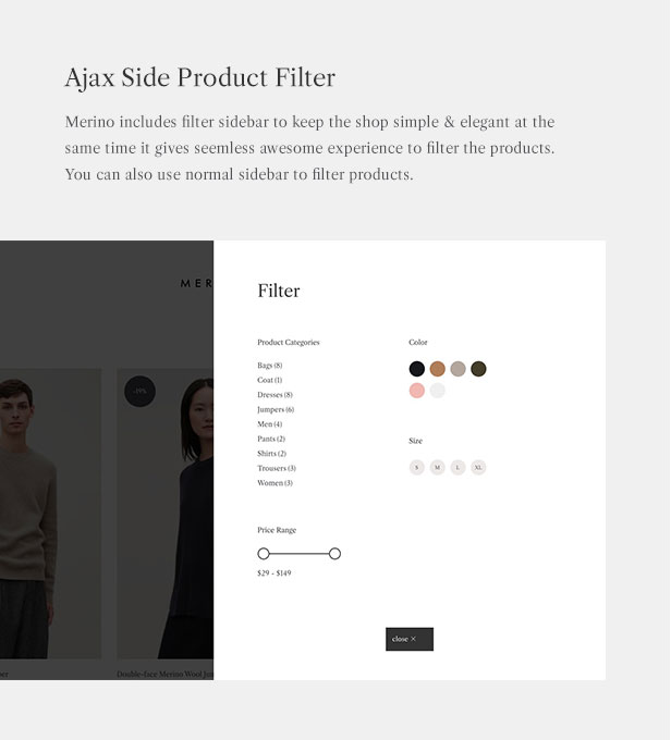 Merino | Modernes WooCommerce-Shop-Thema für Modegeschäft - 4